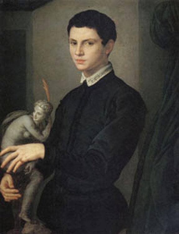 Agnolo Bronzino Portrait of a Sculptor (mk05) China oil painting art